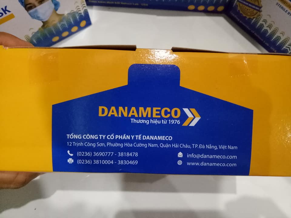 Khẩu trang y tế cao cấp DANAMECO tiệt trùng từng chiếc