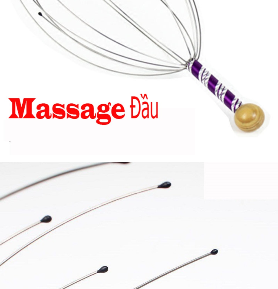 Cây massage đầu thư giãn