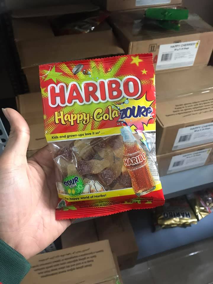 (8 loại) Kẹo dẻo Haribo gói 80gr
