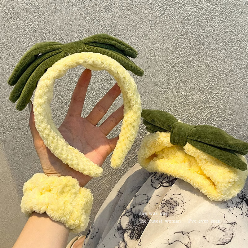 CC12 cài tóc băng đô nữ bờm tóc trái dứa 🍍 trái dâu 🍓