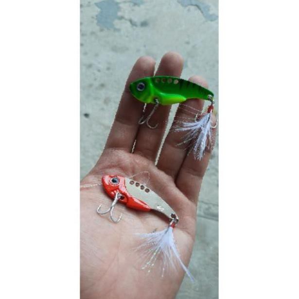 [Sale] Mồi Câu Lure Cá Sắt Có Đuôi Siêu Nhạy