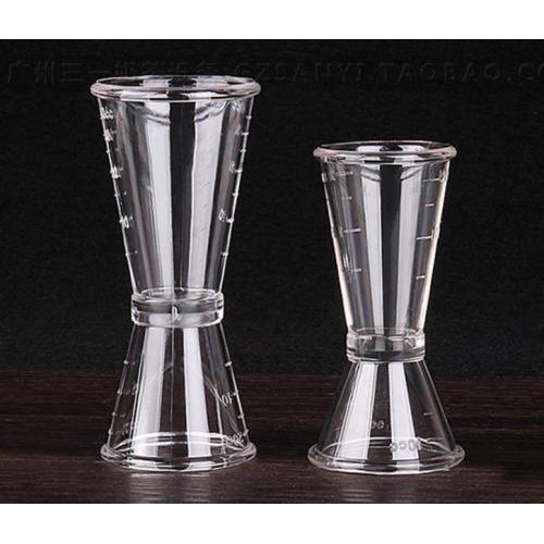 Cốc đong nhựa jigger 2 đầu định lượng pha chế