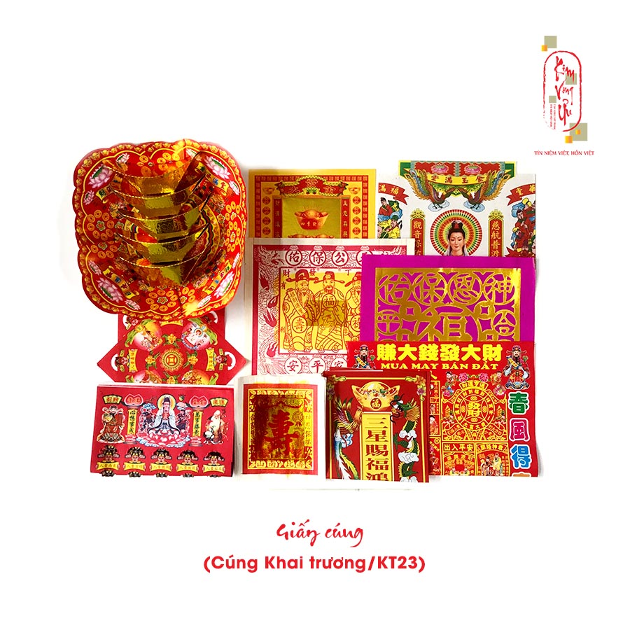 Phần cúng khai trương đầu năm kim vong ưu