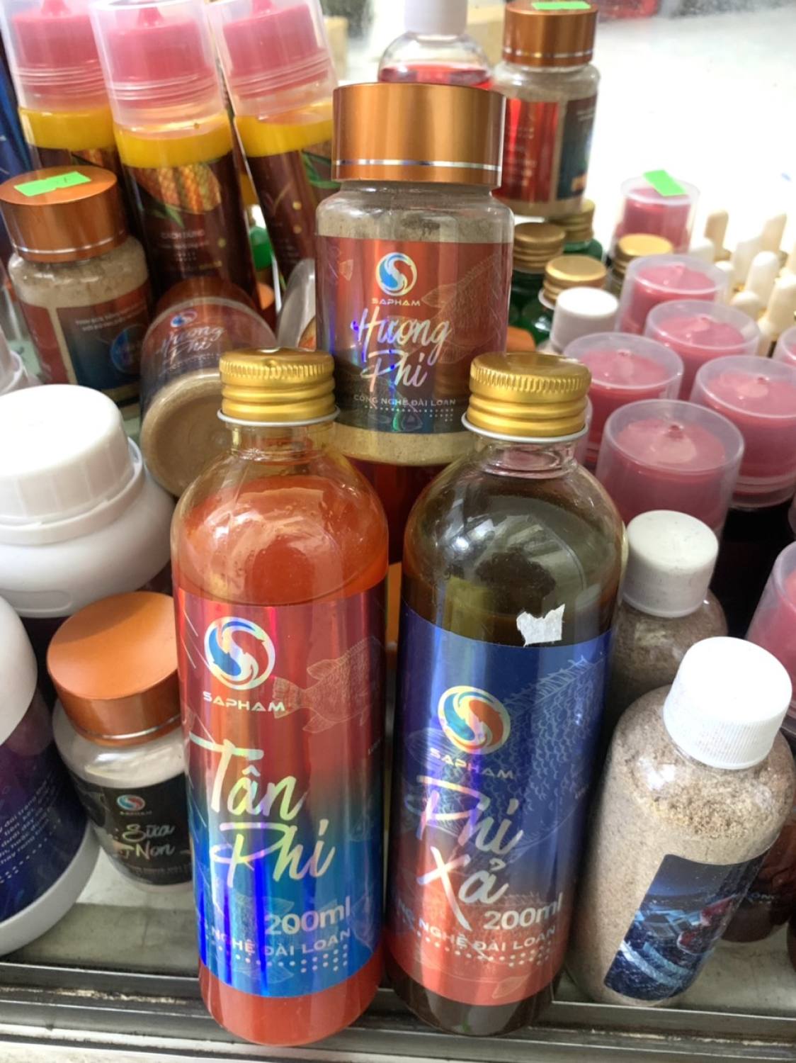 Mồi câu, hương dụ câu cá SaPham tinh Rô Phi. Đồ Câu Hoàng Nam