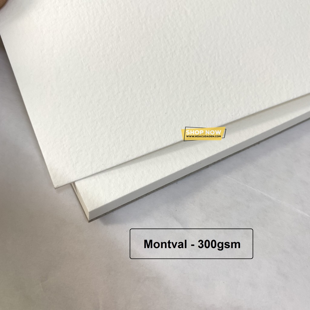 [HCM]Sổ Vẽ Màu Nước Canson Montval A3 300gsm