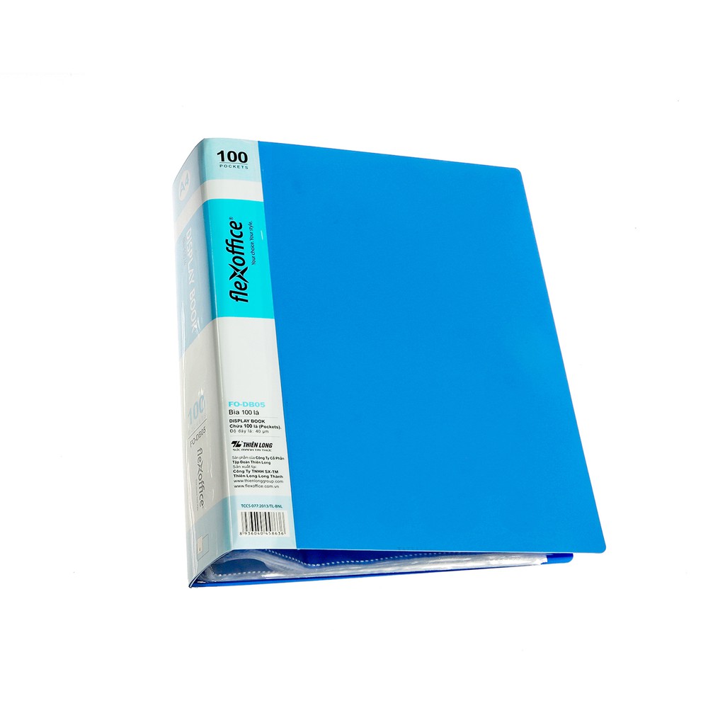 [HCM]Bìa nhựa  nhiều lá Thiên Long FO DB đủ loại:20-40-60-80-100 lá