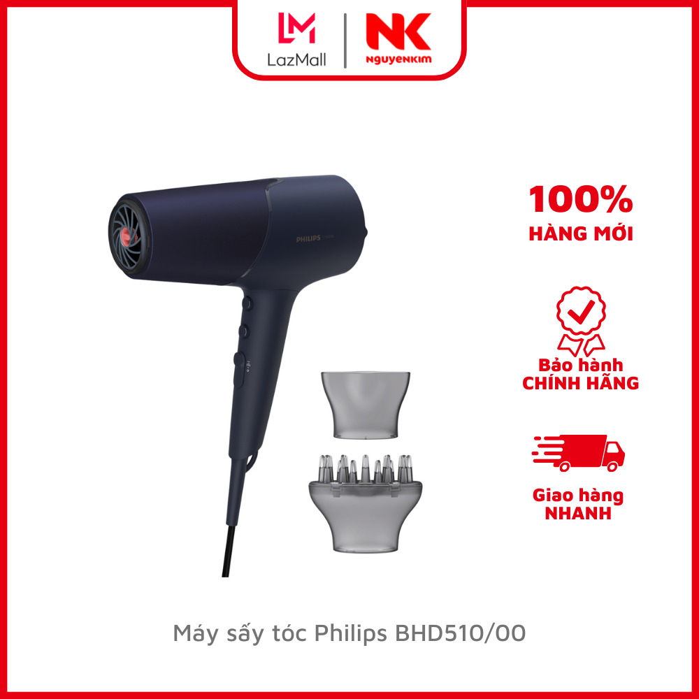 Máy sấy tóc philips bhd510/00