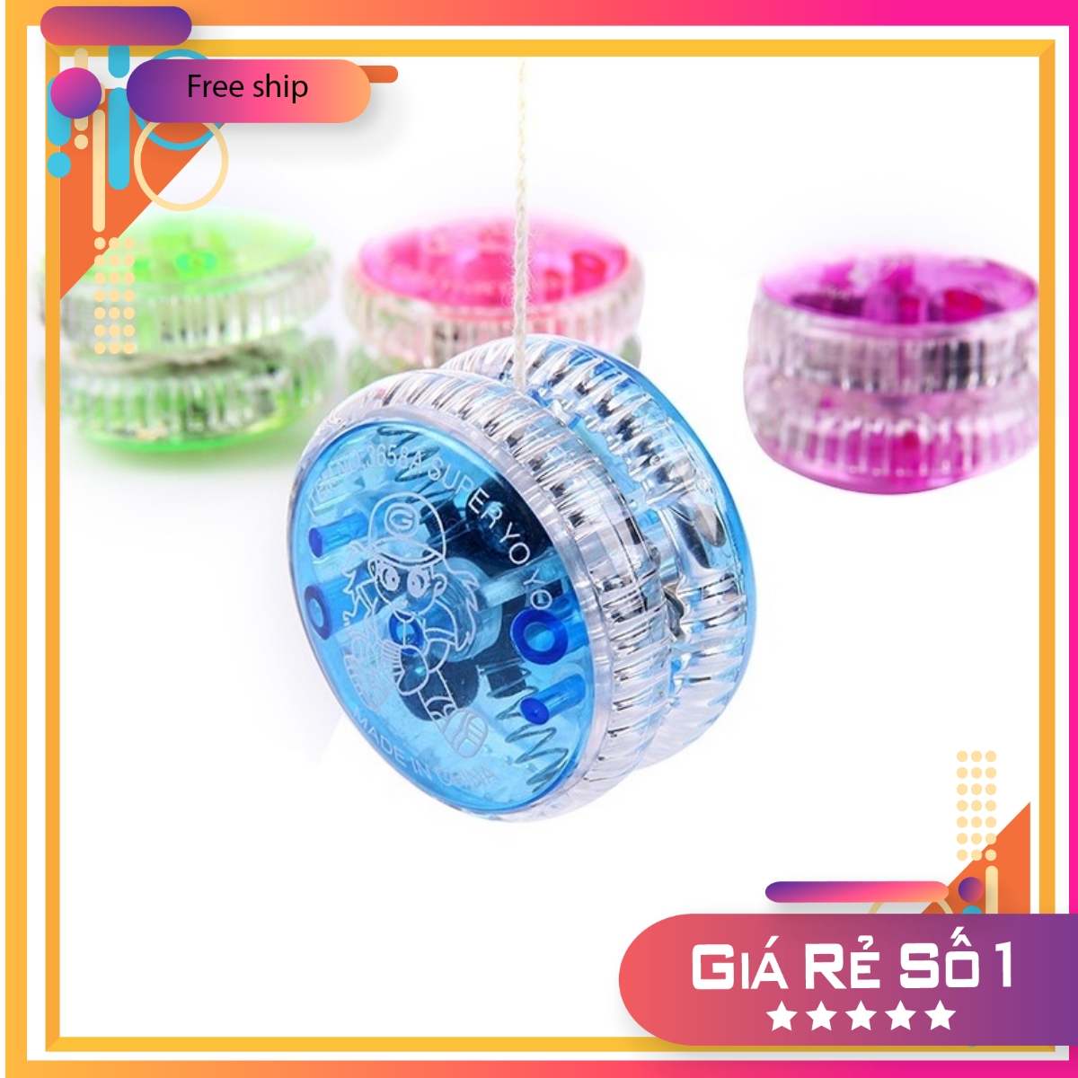 Đồ chơi YOYO có đèn LED sành điệu