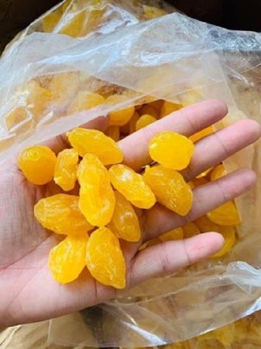 Xí Muội Đào Vàng - Trái Đẹp 100G