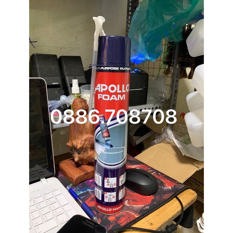 Keo bọt nở foam apolo 750ml