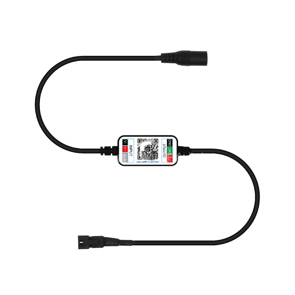 Bộ điều khiển dây đèn Led WS2811, WS2812B dùng App qua Bluetooth