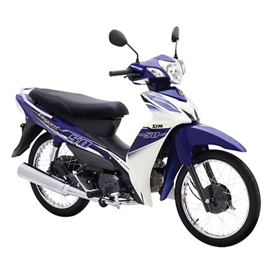 Tem elegant trắng xanh