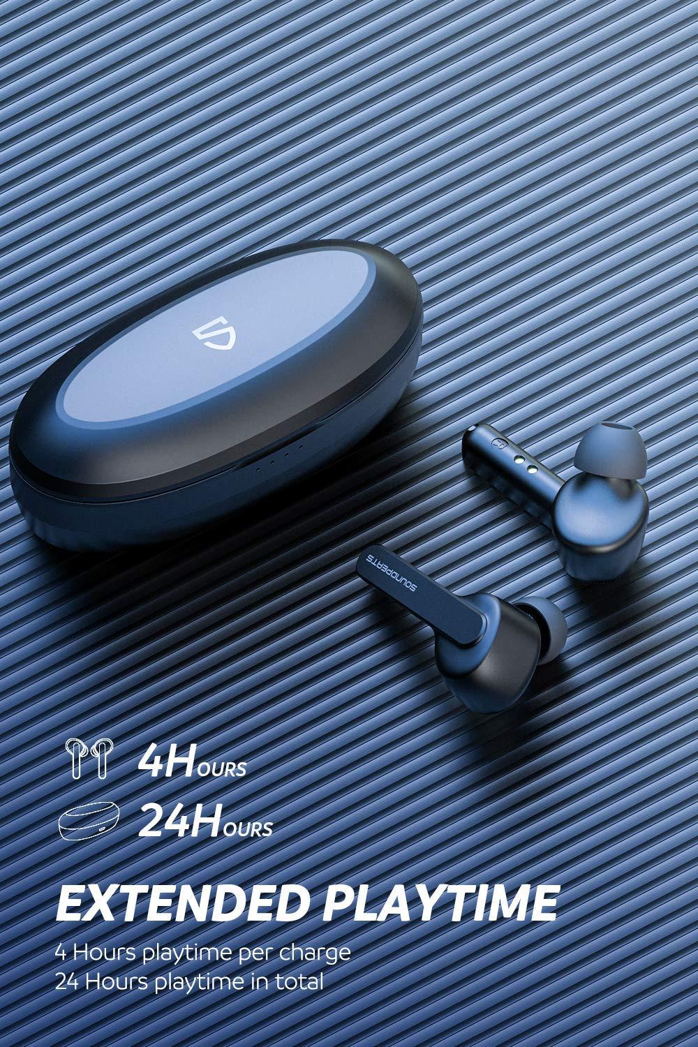 Tai Nghe True Wireless Earbuds SOUNDPEATS TrueCapsule Smart Touch Bluetooth V5.0