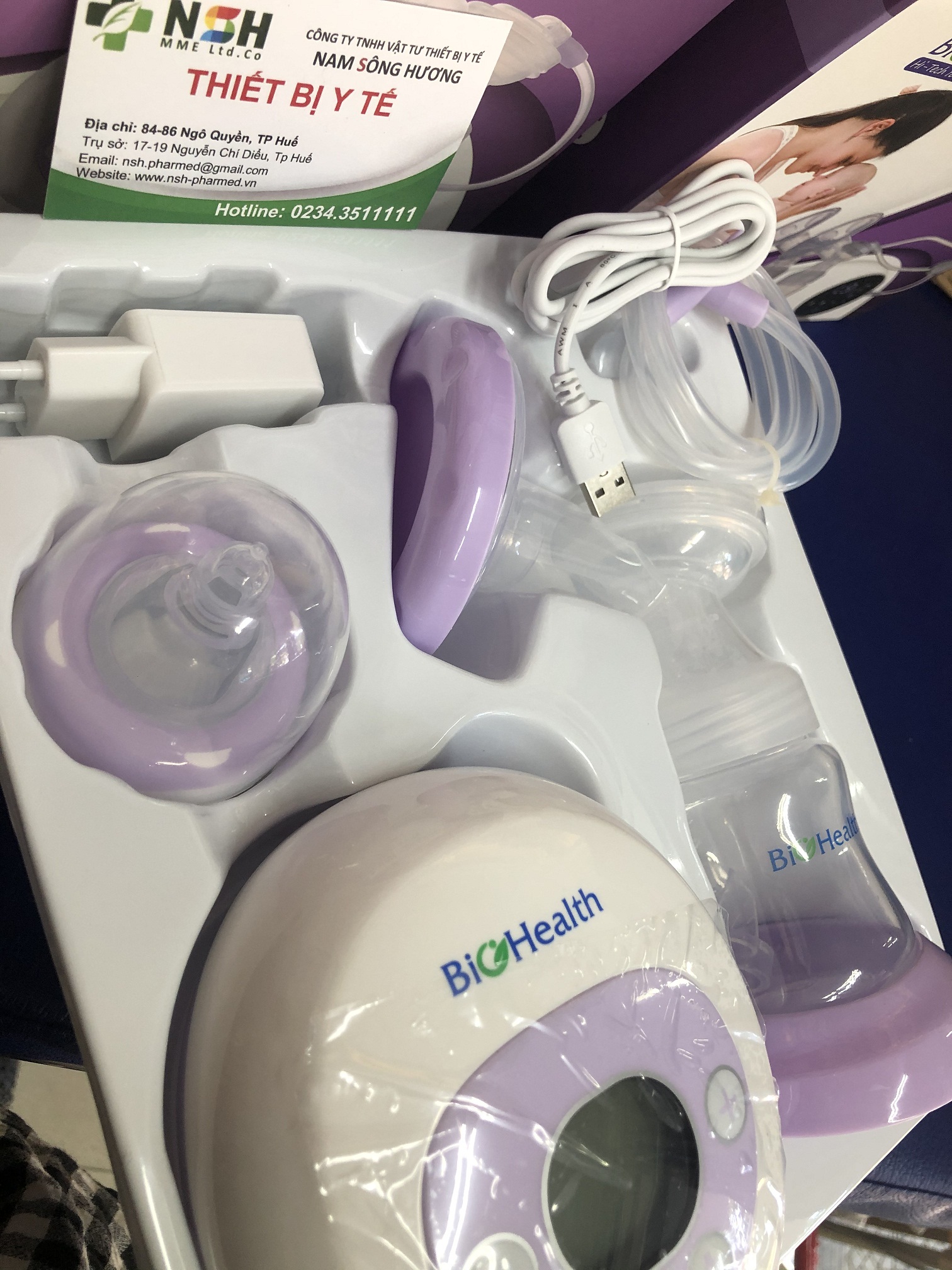 MÁY HÚT SỮA ĐIỆN ĐƠN THÔNG MINH BIOHEALTH AE BASIC BẢO HÀNH 2 NĂM