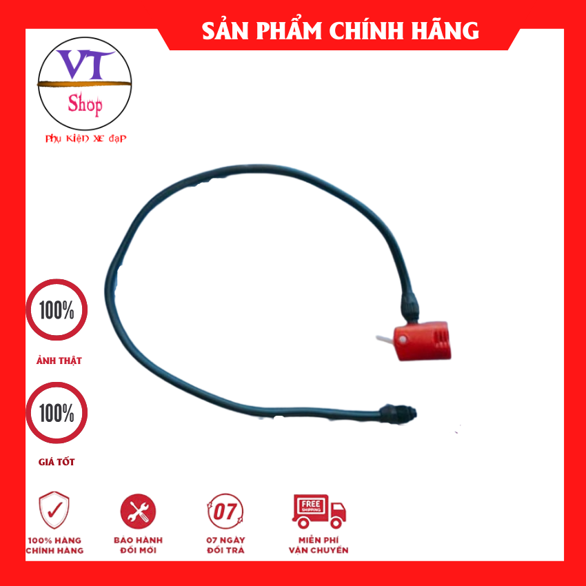 Ống bơm mini bơm xe đạp dài 30cm