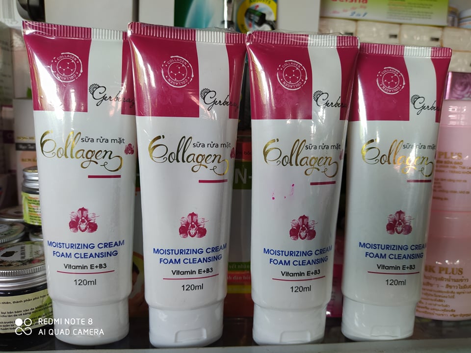 Sữa rửa mặt Collagen Gerberagirl 120ml