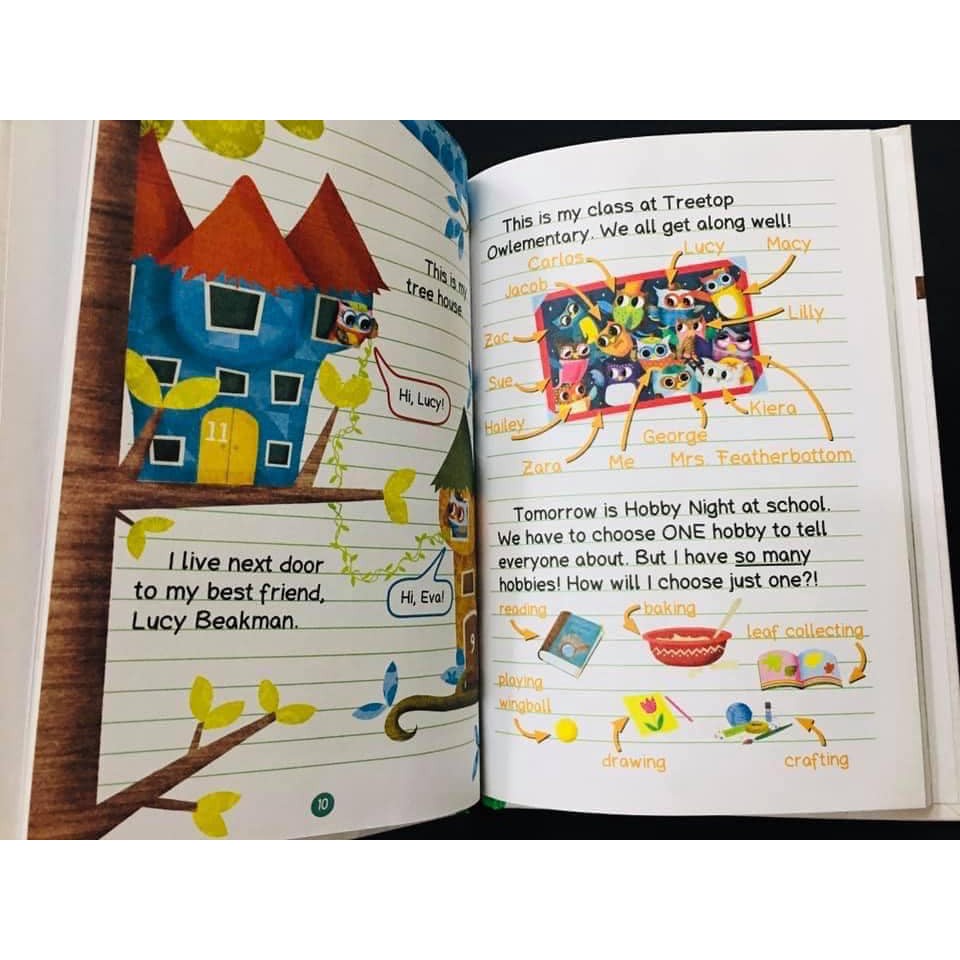 Original - Bộ 15q - Owl Diaries Scholastic (Đồ chơi)