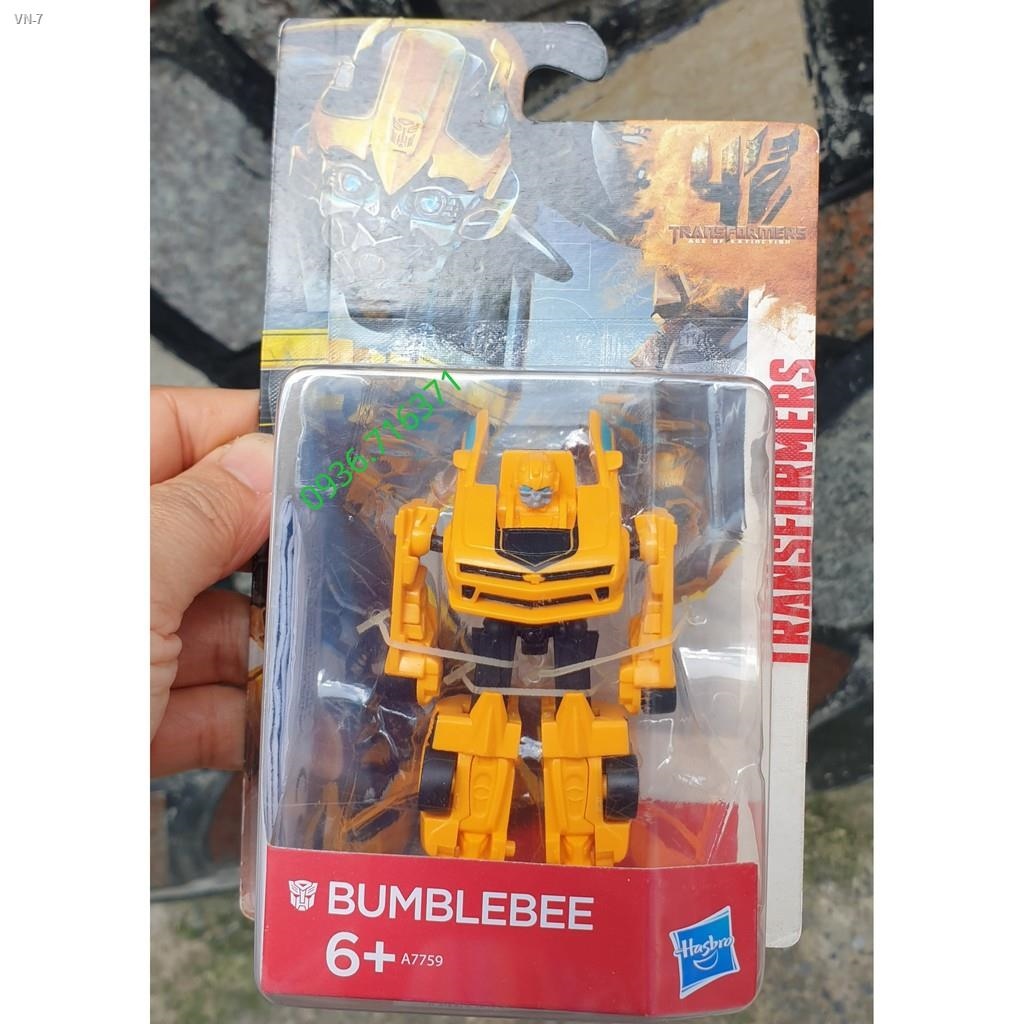 Đồ chơi rô bốt đồ chơi trẻ em▥  Robot biến hình Transformers - Hasbro Bumblebee size Mini