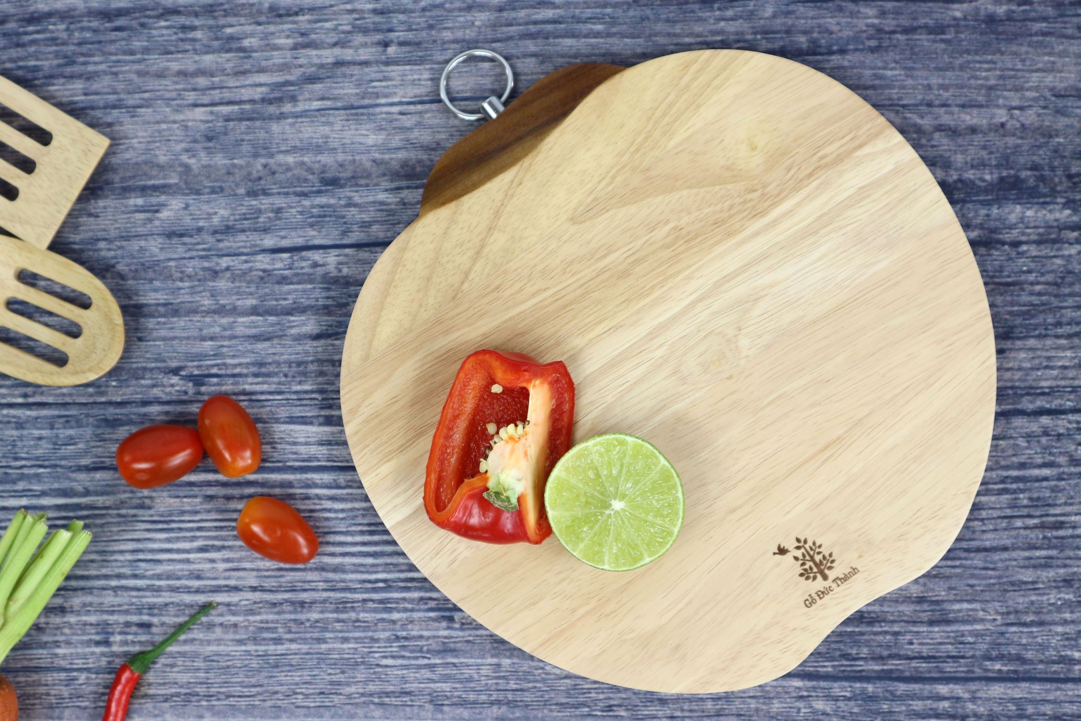 Thớt Quả Cà Chua 02831 gỗ Đức Thành