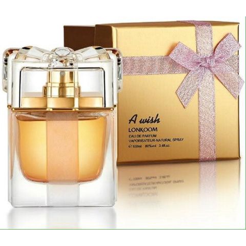 Nước hoa Hộp quà Lonkoom A Wish vàng