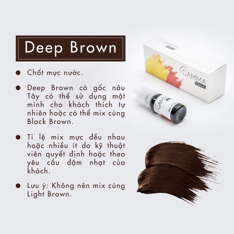 Mực Gamma mini 3,3ml, Fullsize 10ml