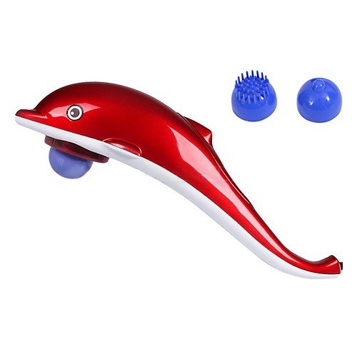 [HCM]Máy Massage Cầm Tay Cá Heo Lớn Ba Đầu
