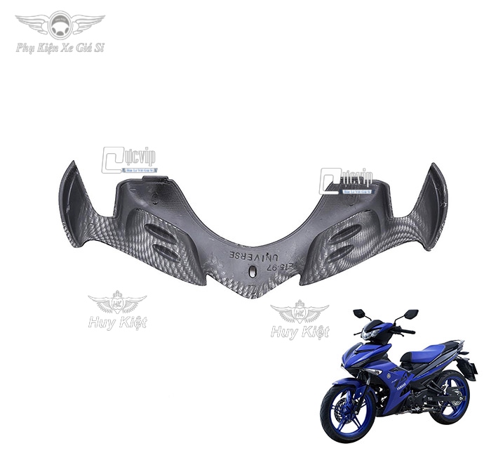 [HCM]Cánh Gió Trước Exciter 150 (2015 - 2020) Carbon MS3299