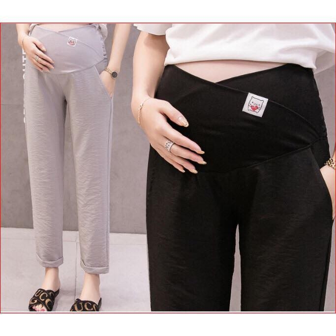 quần bầu cạp chéo- chất đũi mềm nhẹ nhiều mầu- đũ size