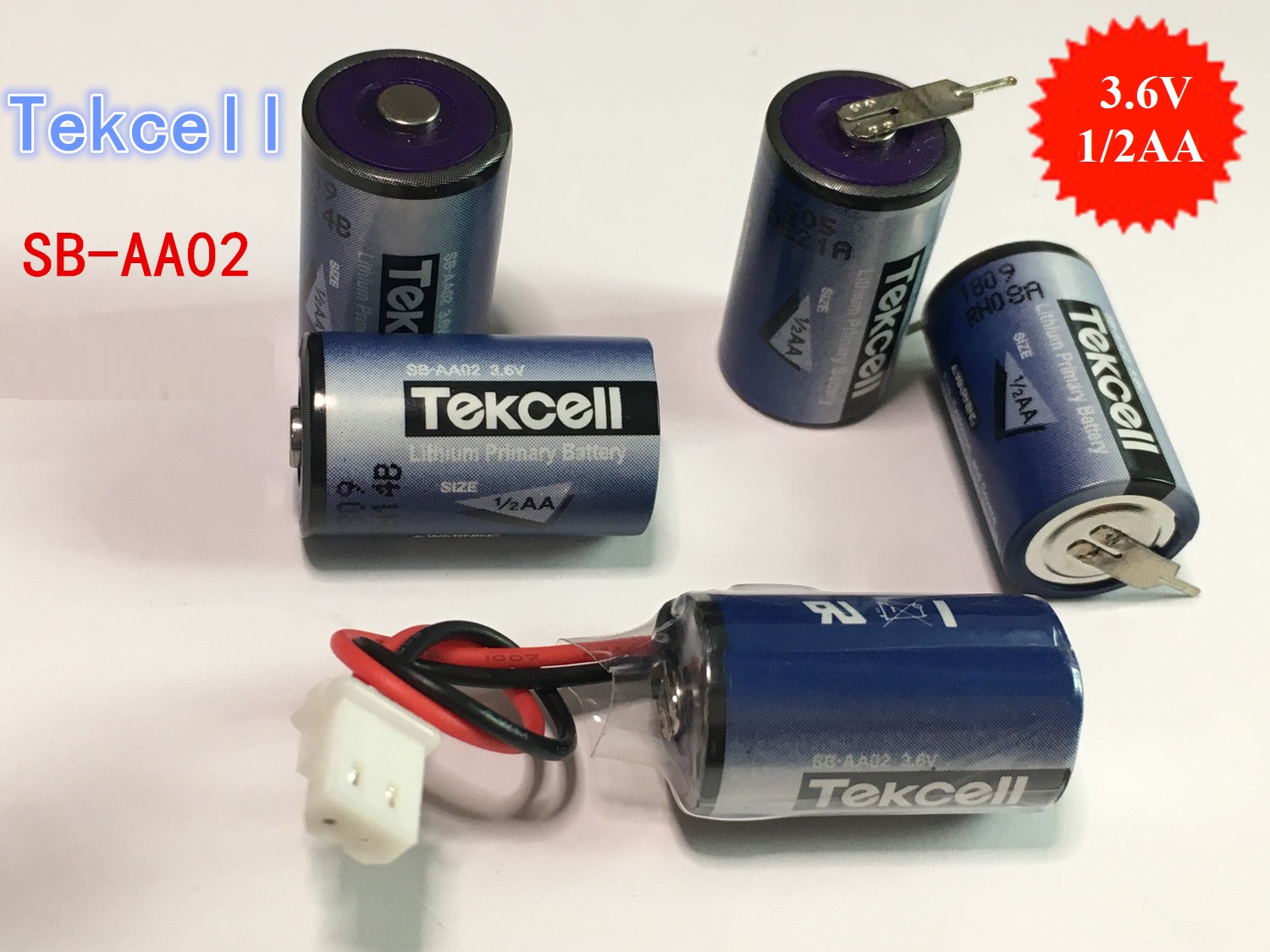 Pin nuôi nguồn Tekcell SB-AA02 ER14250 3.6V size 1/2AA