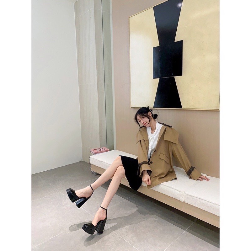 GIÀY NỮ BÍT MŨI BÍT GÓT CAO 10 PHÂN