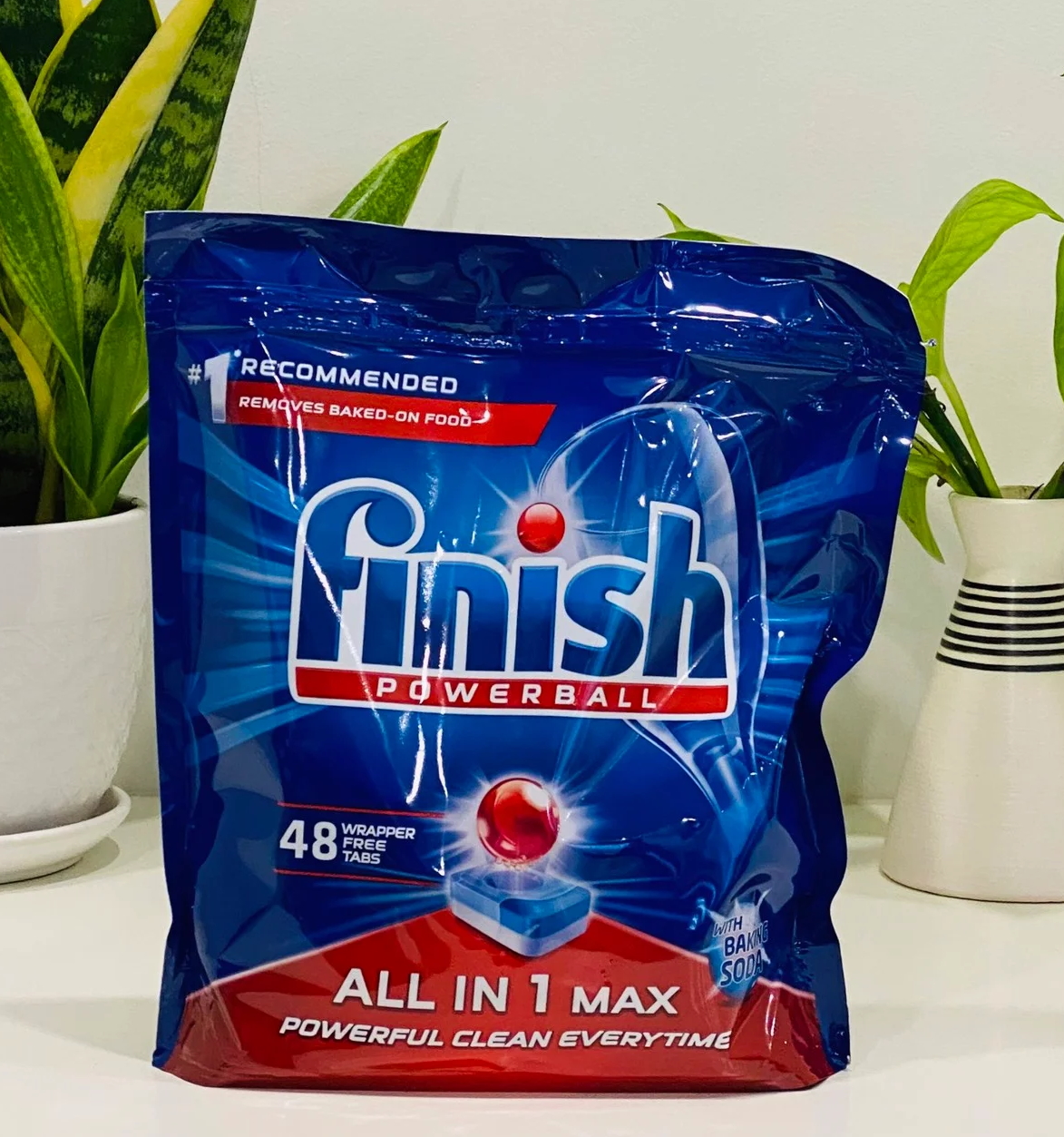 Viên rửa bát Finish All in 1 max 80 viên