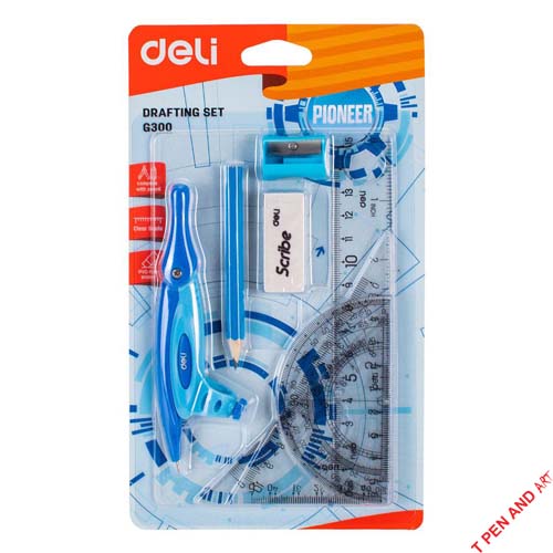 [HCM]Bộ dụng cụ học sinh 8 món Deli EG30001