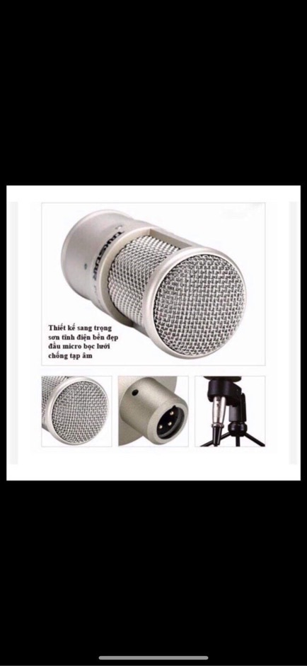 Mic thu âm TakStar PC K200 bảo hành 1 năm.