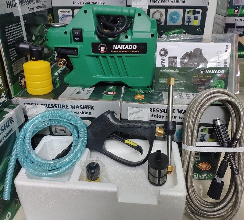 Máy Rửa Xe 2300W Nakado NK 2300