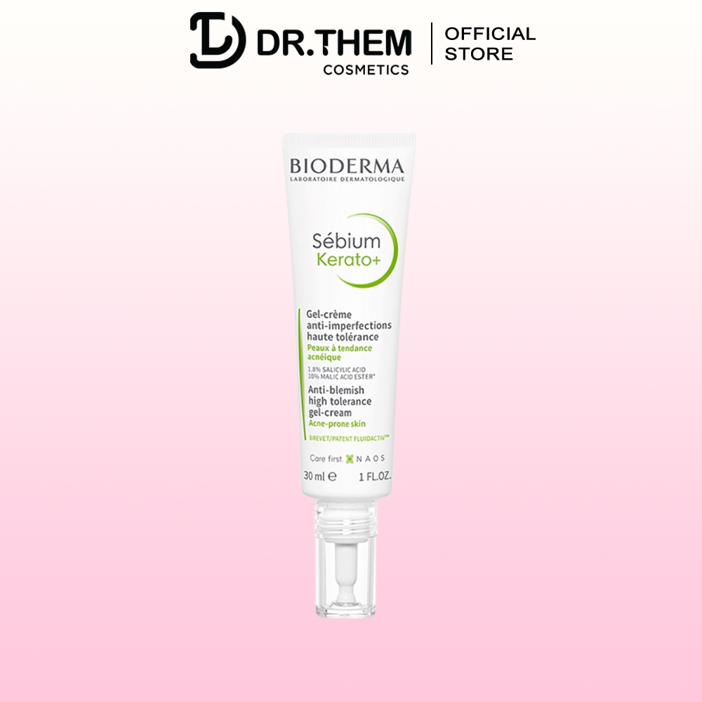 Kem Dưỡng Bioderma Sébium Kerato+ 30ml - Hỗ Trợ Giảm Mụn