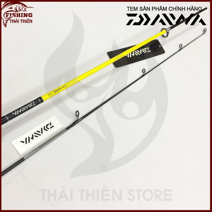 Cần câu cá Daiwa Crossfire 702MS (2m14) cần lure máy đứng