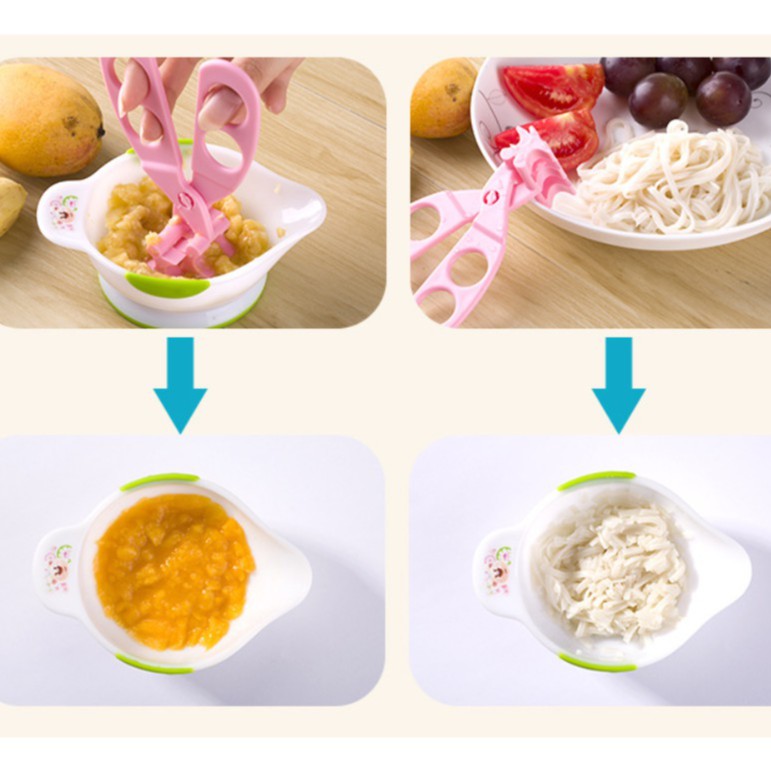 Kéo nghiền thức ăn cho bé ăn dặm