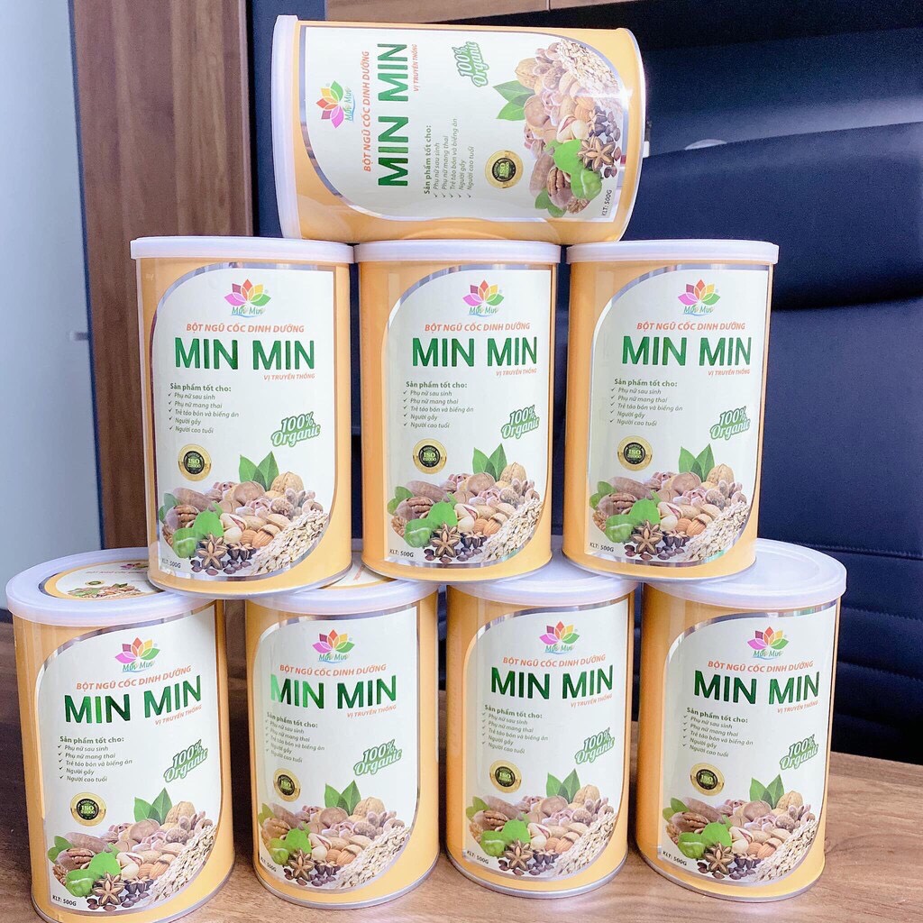 Combo 5 hộp ngũ cốc lợi sữa Min Min