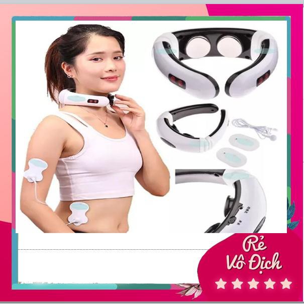 Máy Massage Cổ Xung Điện 3D Trị Liệu Cao Cấp