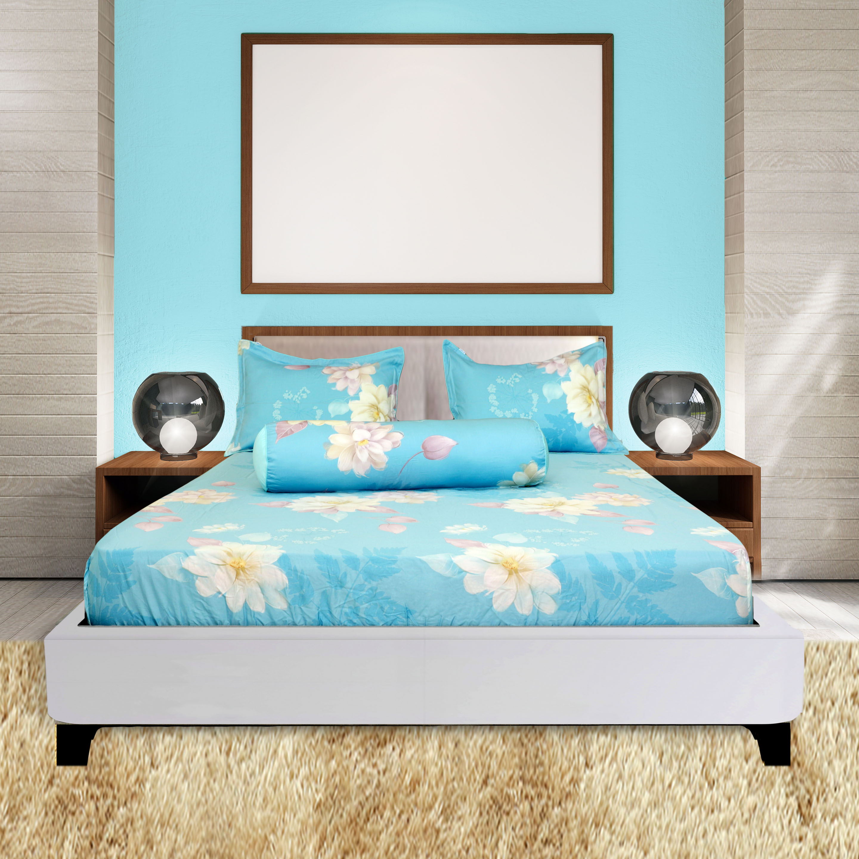 Bộ Drap gối bọc Tencel 160x200cm Thắng Lợi - Chính hãng
