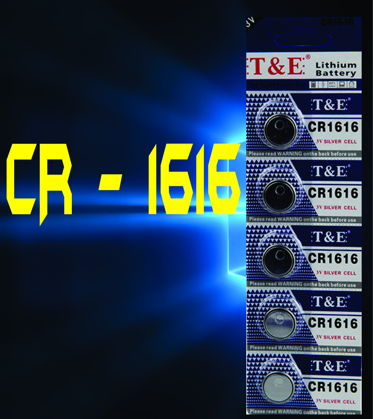 5 Viên Pin Cúc Áo CR - 1616