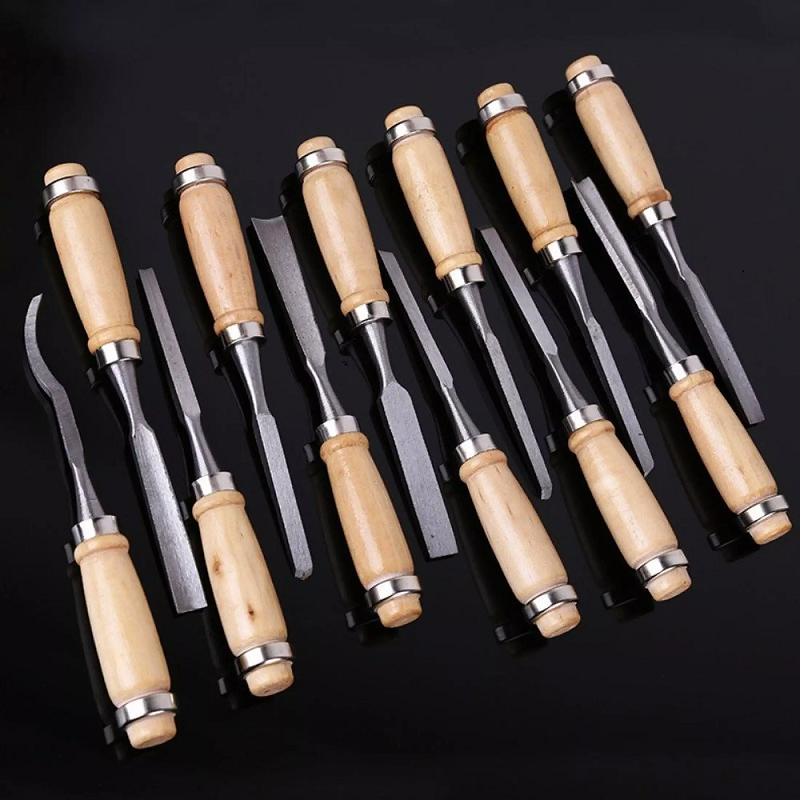 Bộ 12 mũi đục gỗ