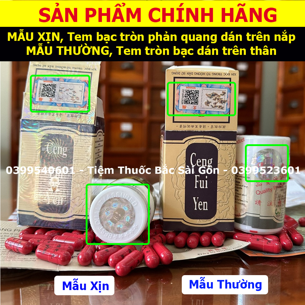 Tăng Phì Bổ Hoàn Ceng.Fui.Yen 30 viên [CHÍNH HÃNG, TEM QR THẬT CHECK ĐƯỢC MÃ, DATE MỚI]