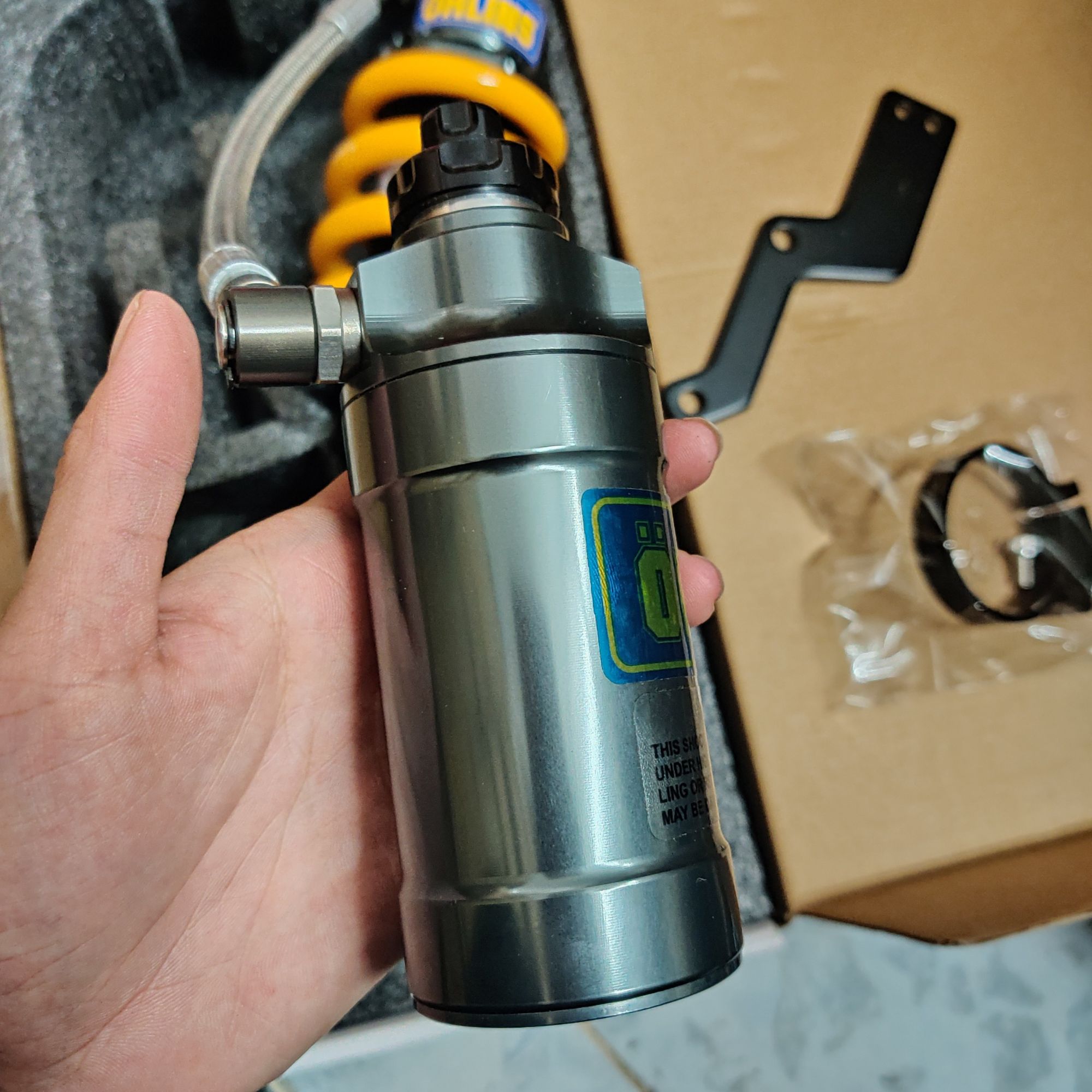 [HCM]phuộc ohlins bình dầu xoay 360 gắn ex winner satria sonic