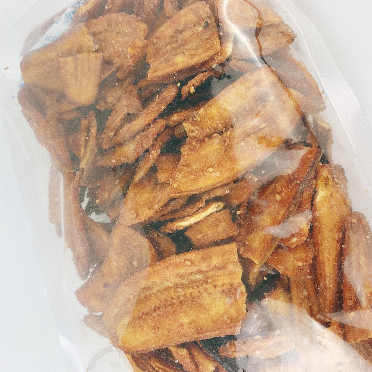 Chuối Sấy Mè Gừng Giòn Tan Túi 400gr