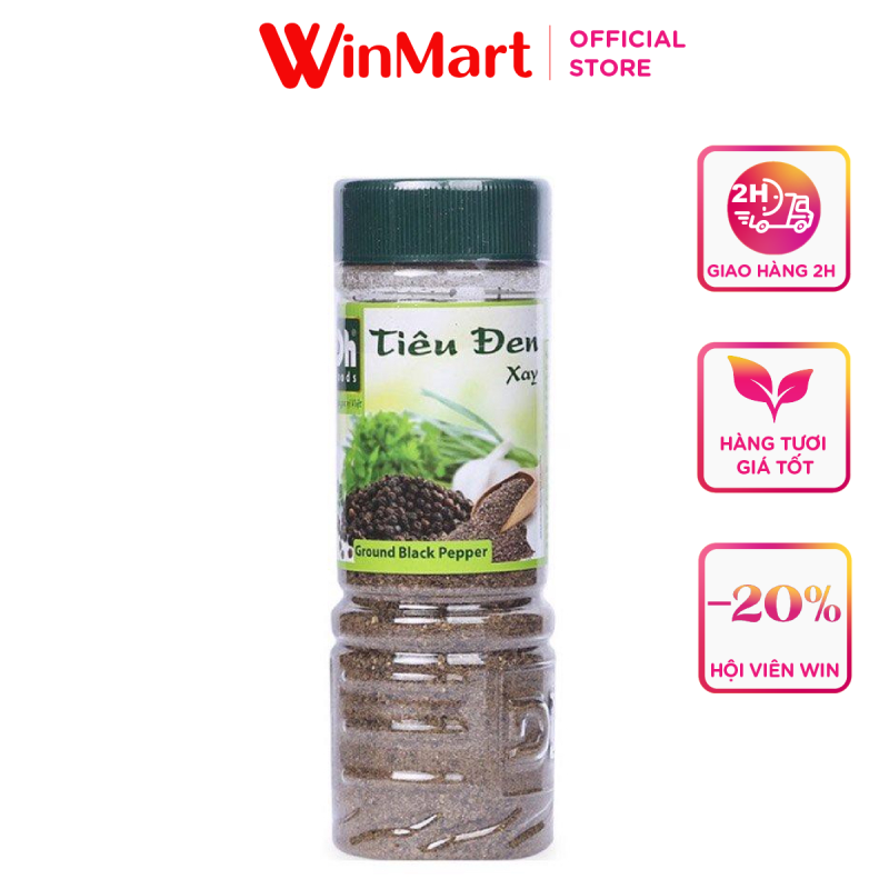 -tiêu đen xay dh foods lọ 80g
