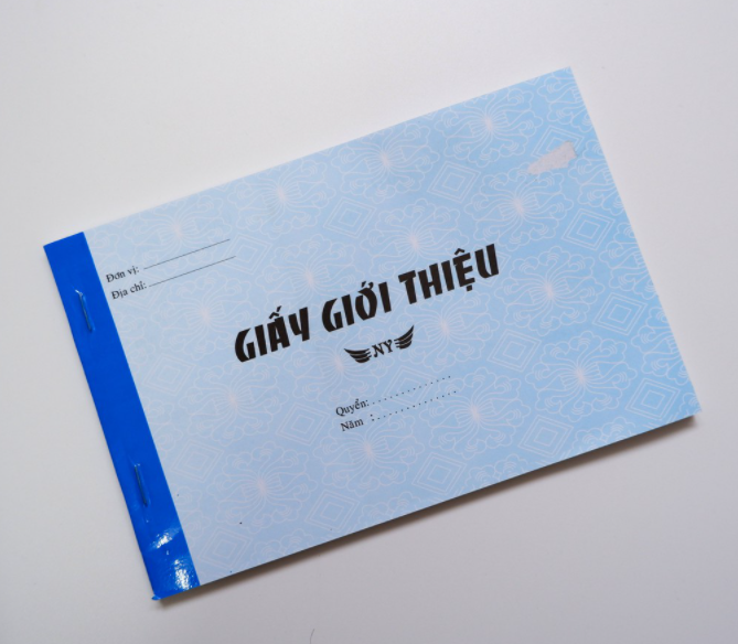 Giấy giới thiệu 1 liên 50 tờ (Loại 1)