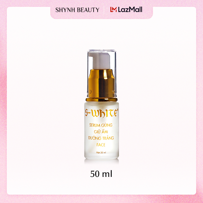 Serum gừng dưỡng trắng, hồng da S-White 50ml