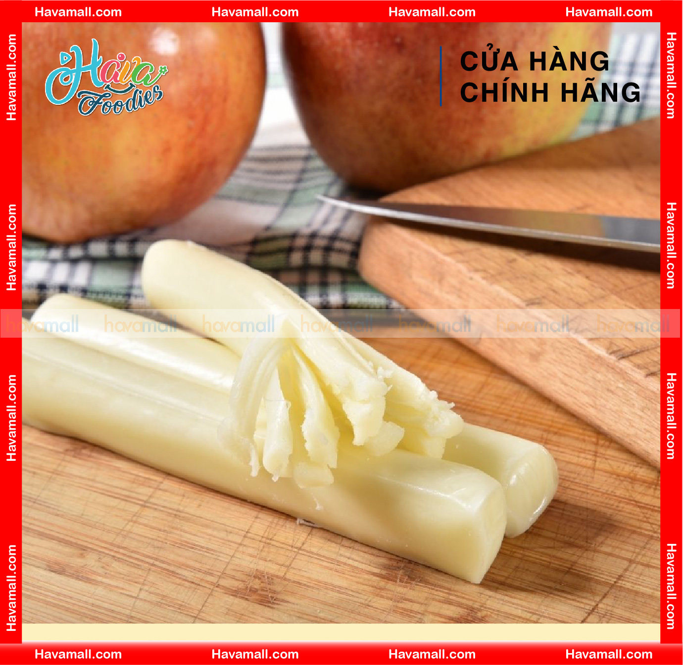 [CHỈ GIAO HỎA TỐC HCM] Phô Mai Que Kéo Sợi American Heritage 28gr - String Cheese