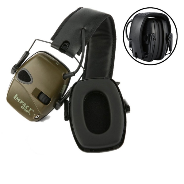 Mua Electronic Earmuff Anti-Noise Impact Ear Protector Outdoor Sport Hunting Sound Headset Ear Hearing Protector
